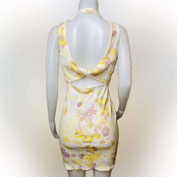 F. Ted Baker Dress Size 4 Or 10 Sleeveless High Neck NWT $175 - Picture 1 of 8